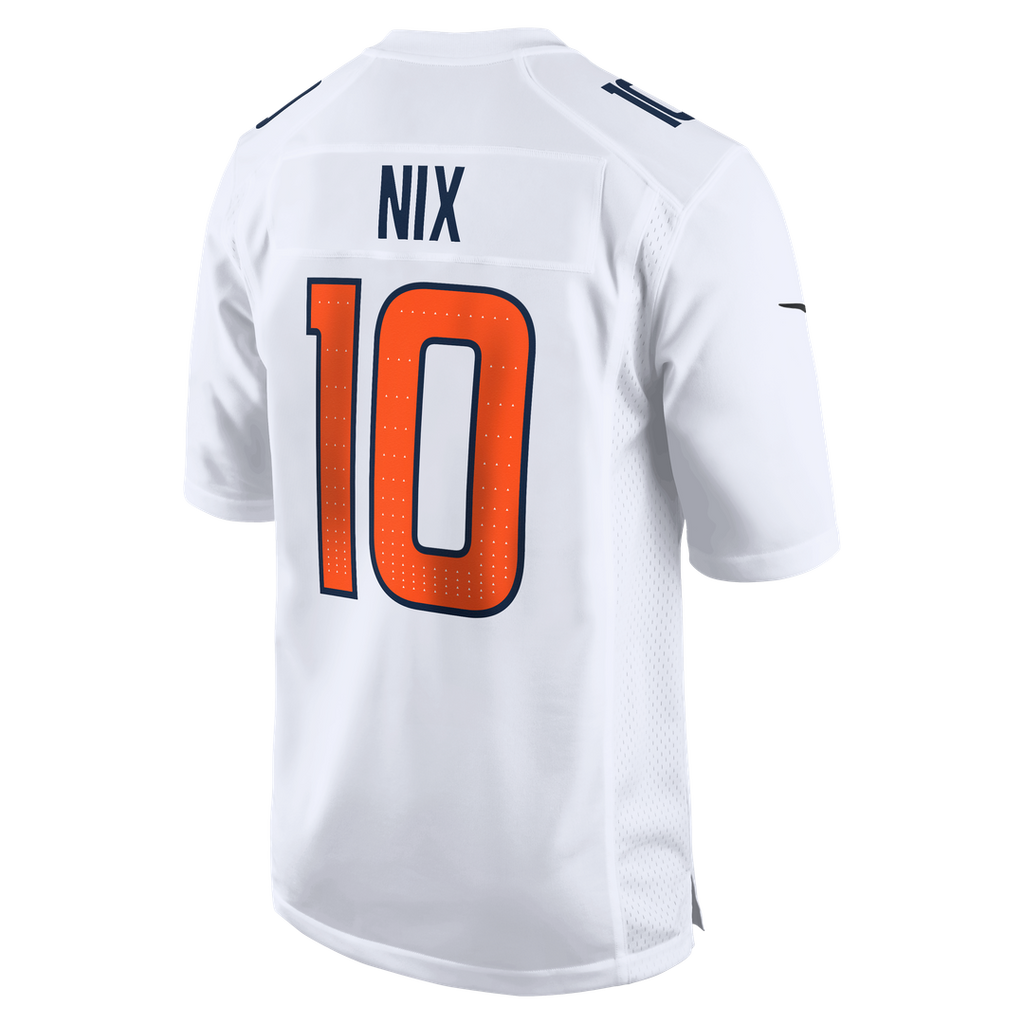 Bo Nix Denver Broncos Nike Tundra Fashion Game Jersey - White