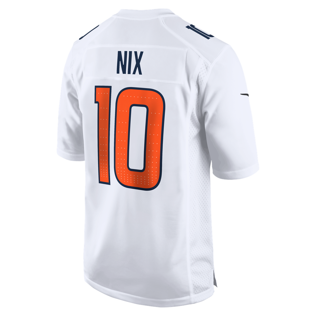 Bo Nix Denver Broncos Nike Tundra Fashion Game Jersey - White