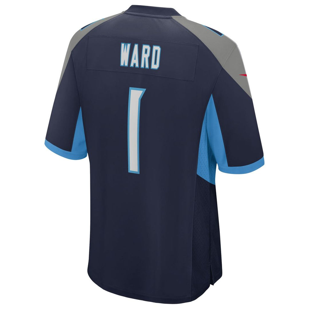 Cameron Ward Tennessee Titans Nike Team Game Jersey - Light Blue