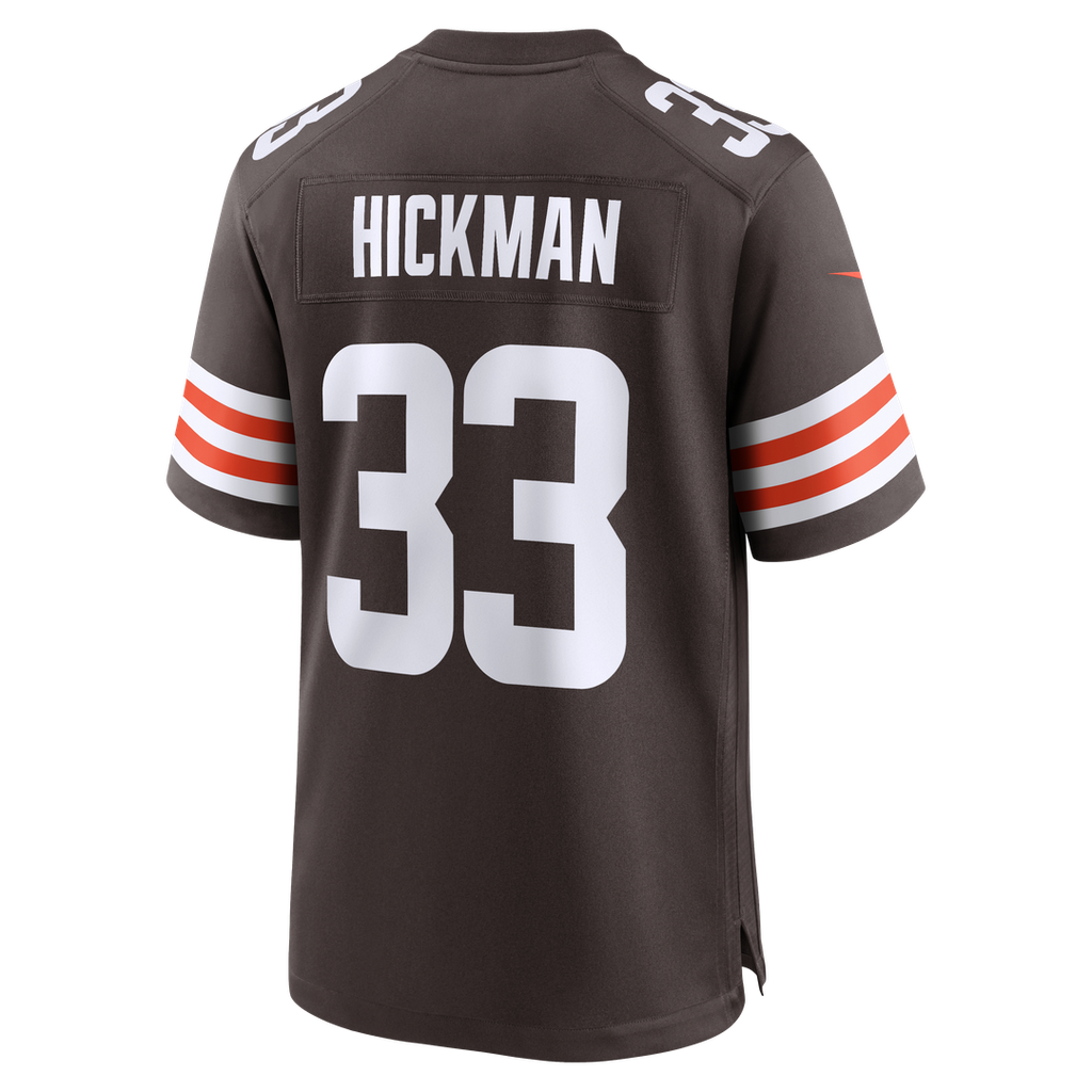 Ronnie Hickman Cleveland Browns Nike Team Game Jersey -  Brown