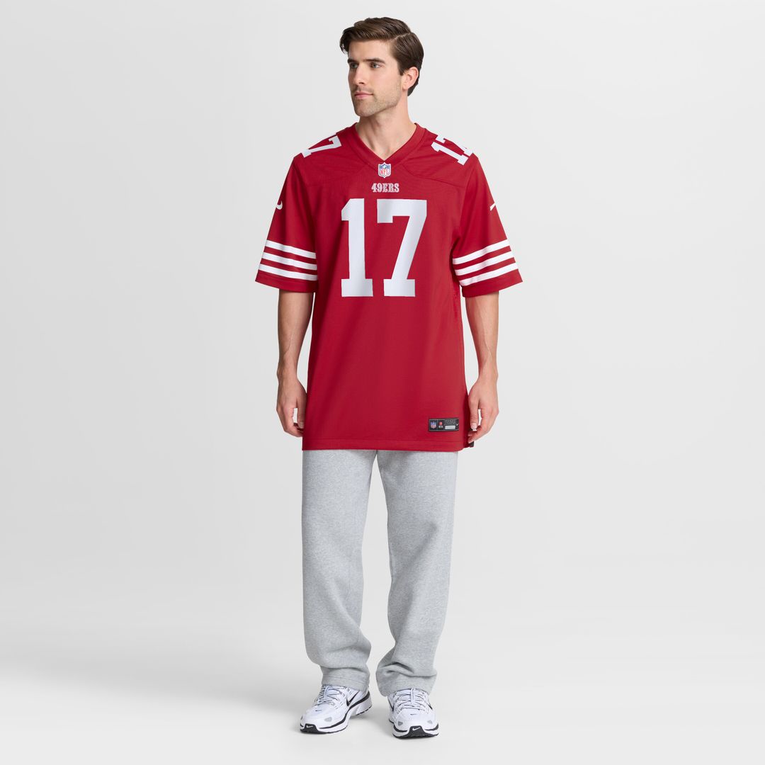 Jordan Watkins San Francisco 49ers Nike Team Game Jersey -  Scarlet