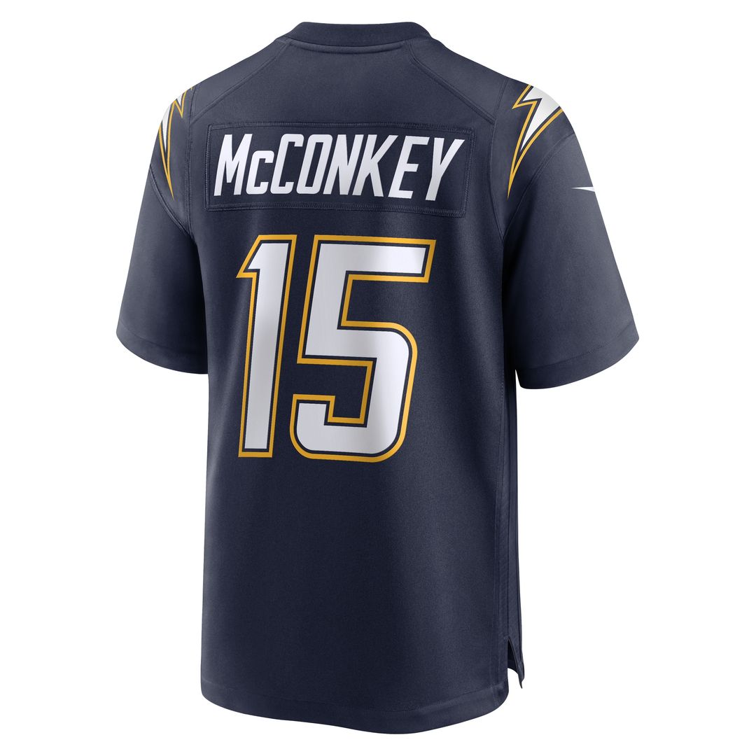 Ladd McConkey Los Angeles Chargers Nike Alternate Charger Power Game Player Jersey - Gold