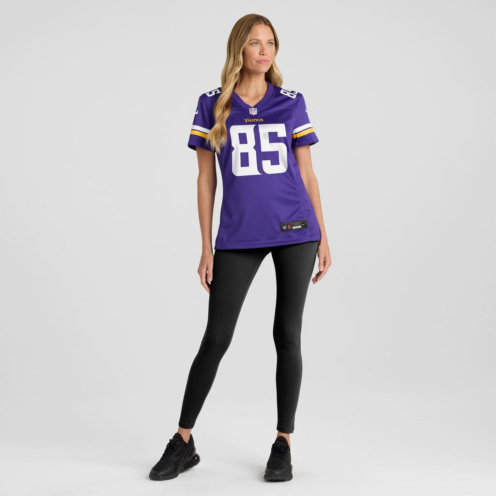 Ben Yurosek Minnesota Vikings Nike Women's Team Game Jersey -  Purple