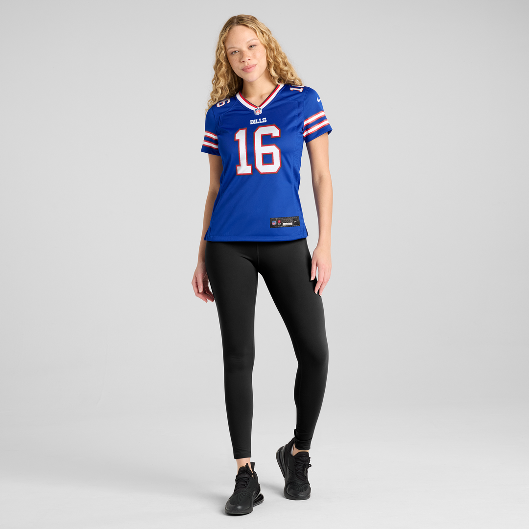 Tyler Bass Buffalo Bills Nike Women's Team Game Jersey -  Royal