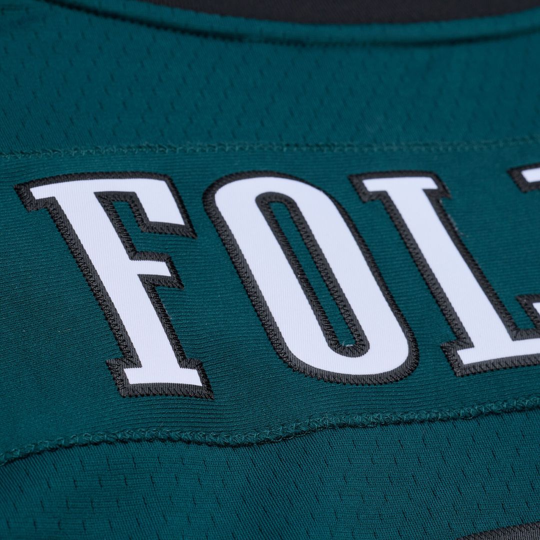 Nick Foles Philadelphia Eagles Mitchell & Ness Legacy Replica Jersey - Midnight Green