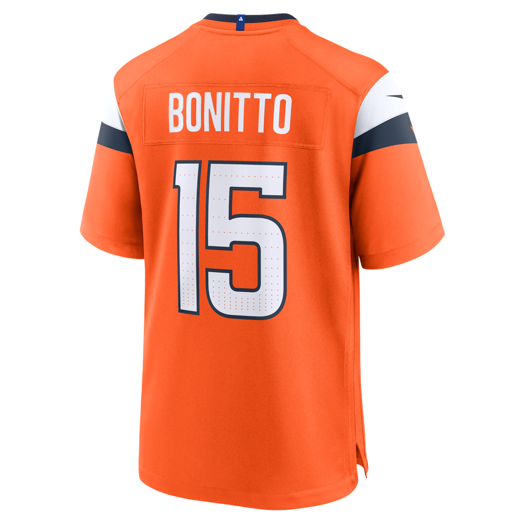 Nik Bonitto Denver Broncos Nike Team Game Jersey -  Orange