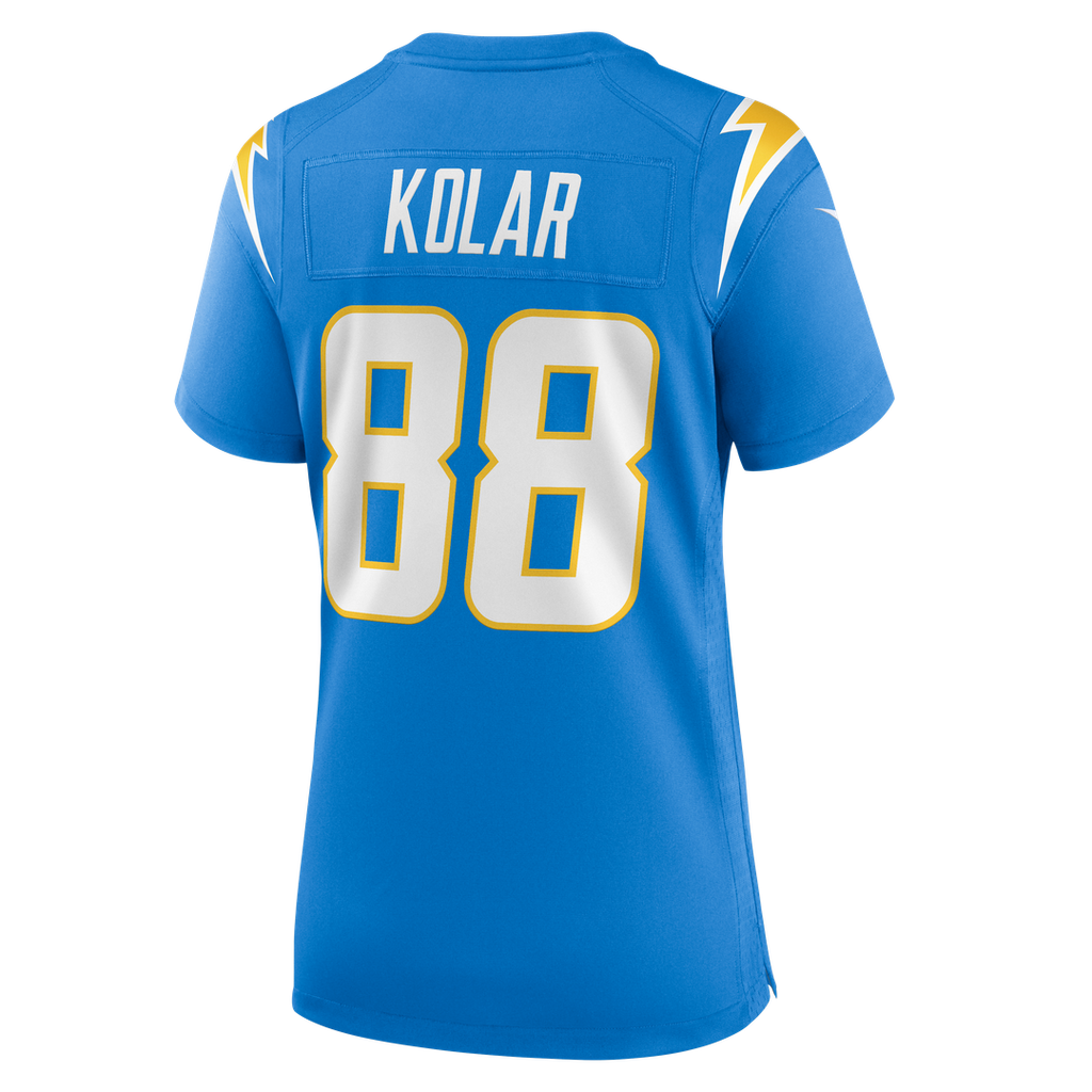 Charlie Kolar Los Angeles Chargers Nike Women's Team Game Jersey -  Powder Blue