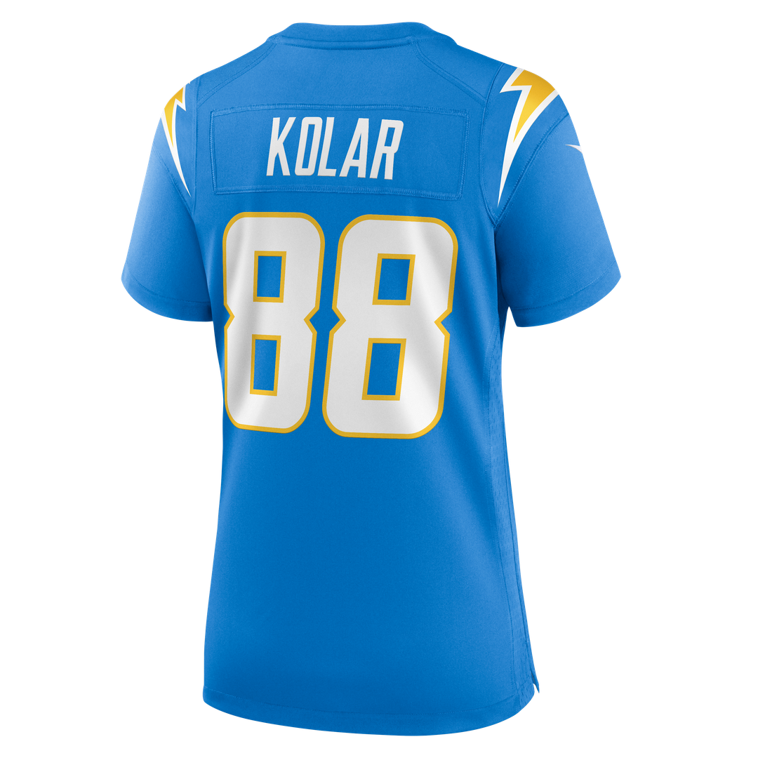 Charlie Kolar Los Angeles Chargers Nike Women's Team Game Jersey -  Powder Blue