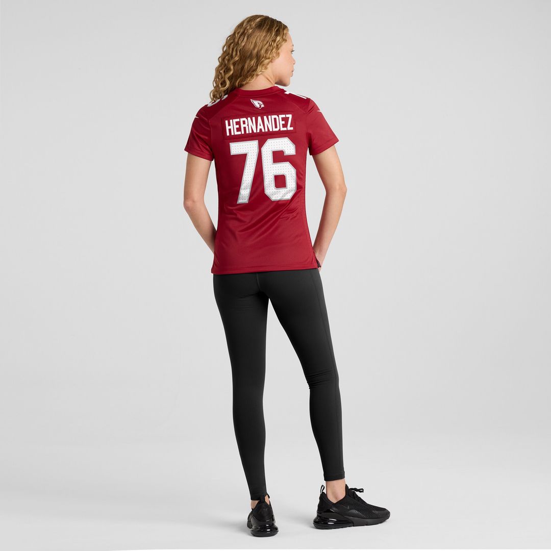 Will Hernandez Arizona Cardinals Nike Women's  Game Jersey -  Cardinal