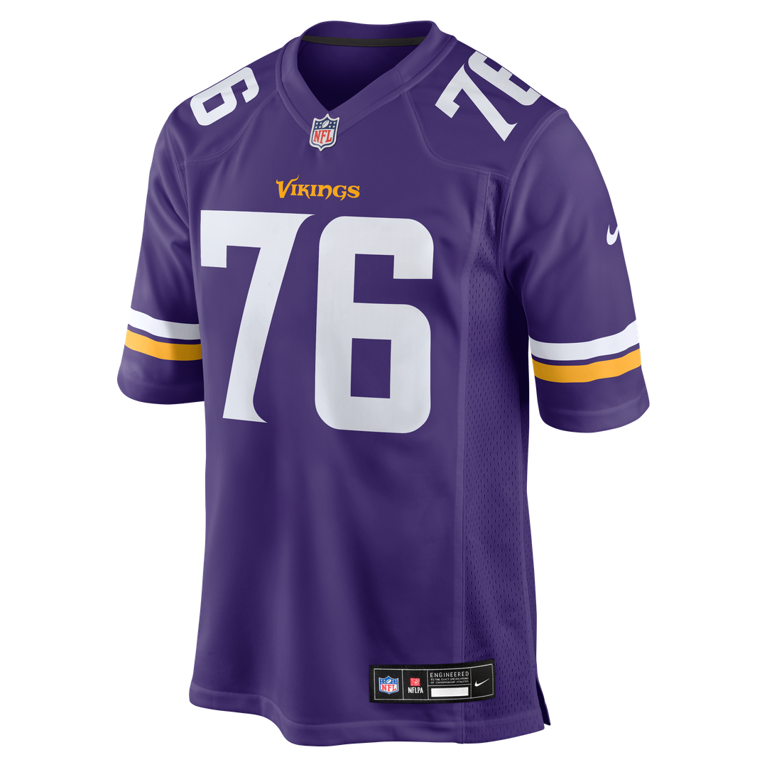 Will Fries Minnesota Vikings Nike Team Game Jersey -  Purple