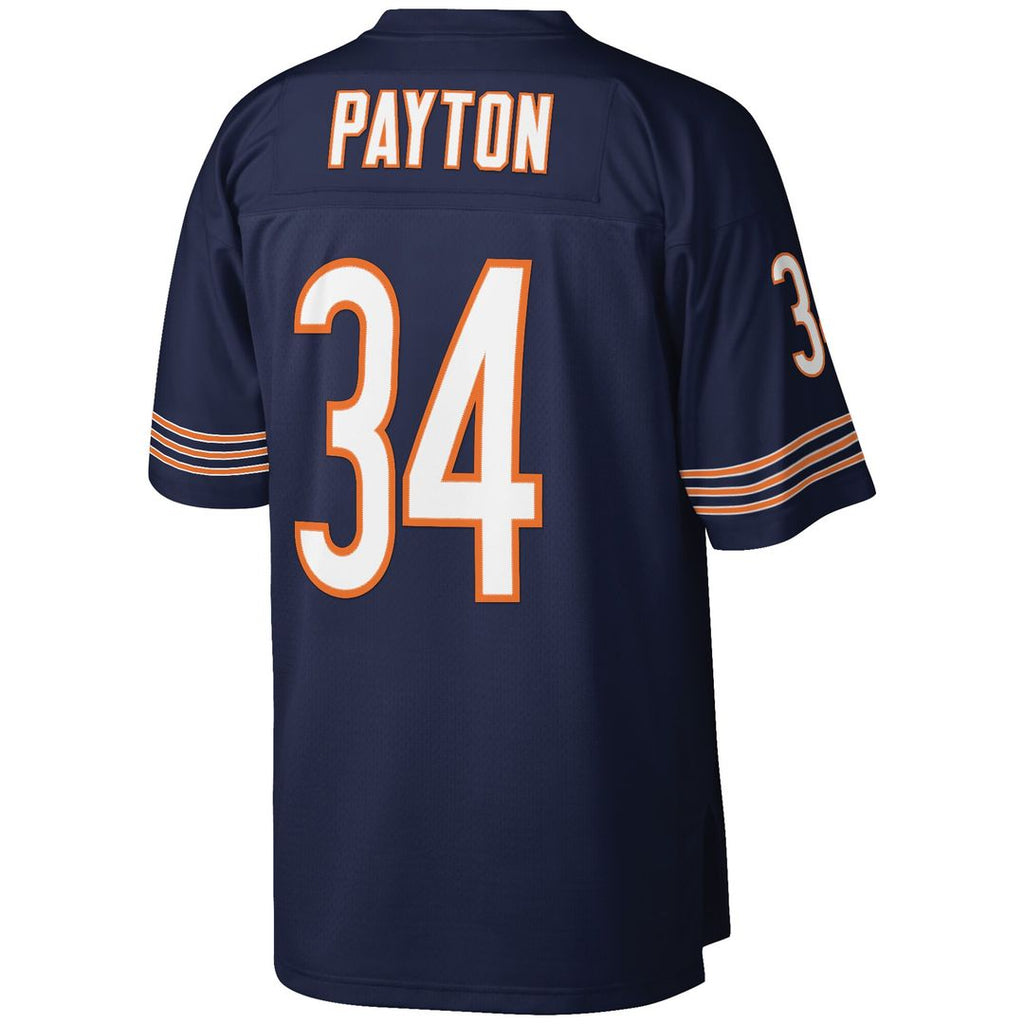 Walter Payton Chicago Bears Mitchell & Ness Big & Tall 1985 Retired Player Replica Jersey - White
