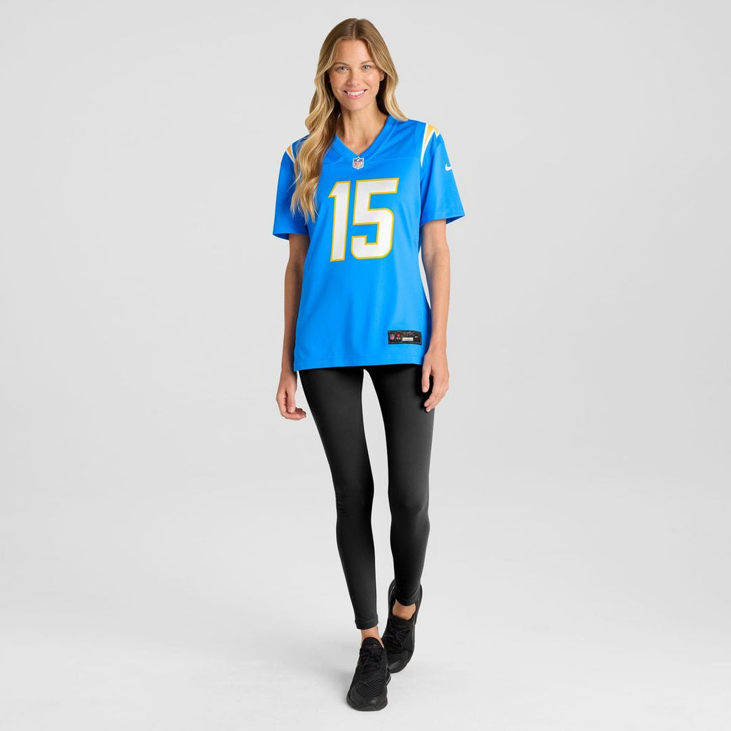 Ladd McConkey Los Angeles Chargers Nike Women's Alternate Charger Power Game Jersey - Gold