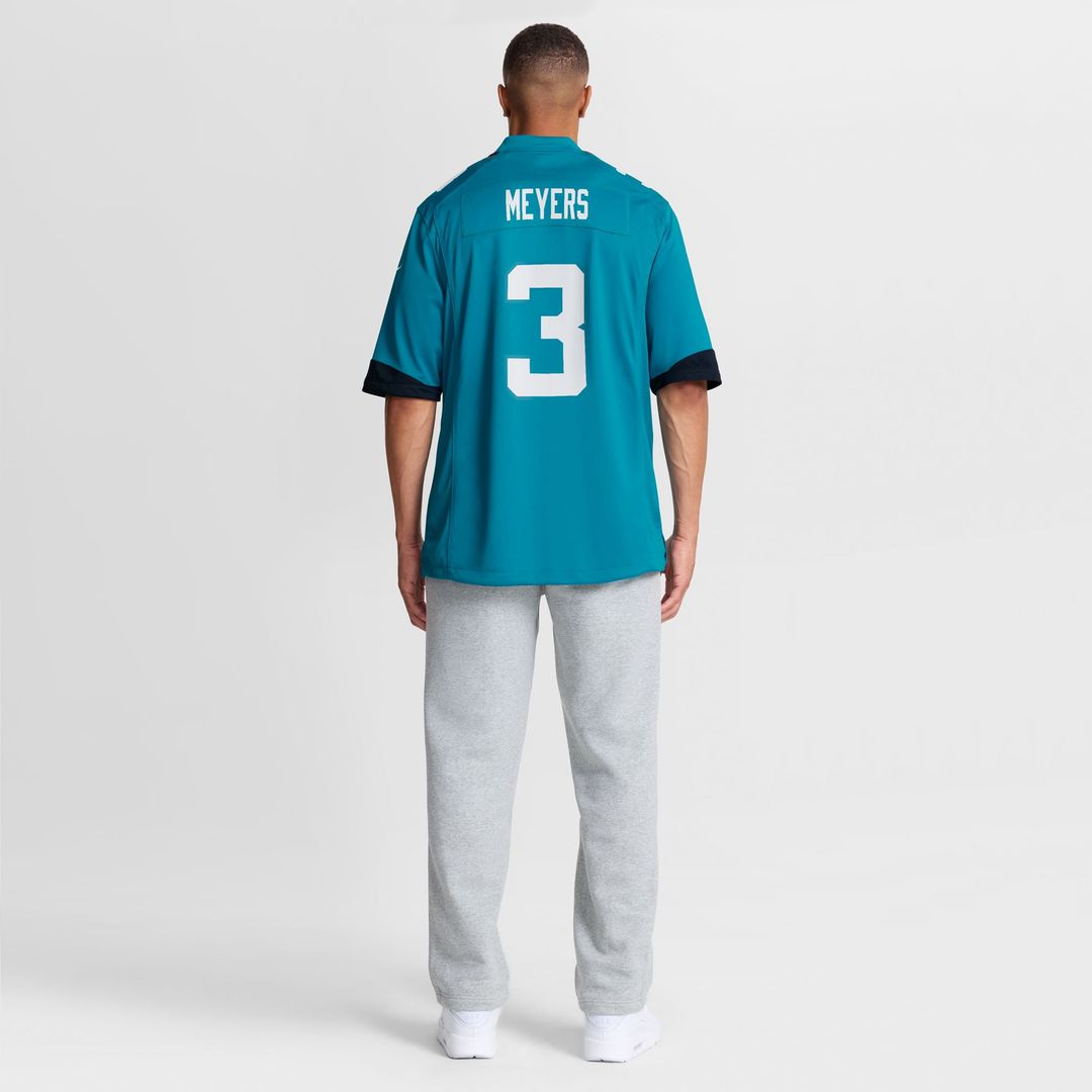 Jakobi Meyers Jacksonville Jaguars Nike Alternate  Game Jersey -  Black
