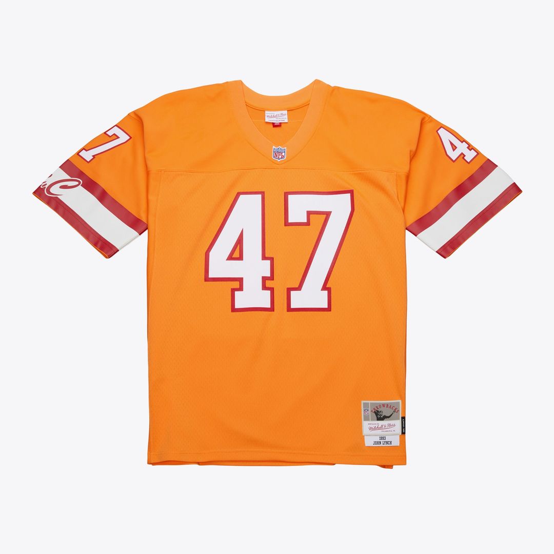 John Lynch Tampa Bay Buccaneers Mitchell & Ness 1993 Legacy Replica Jersey - Orange