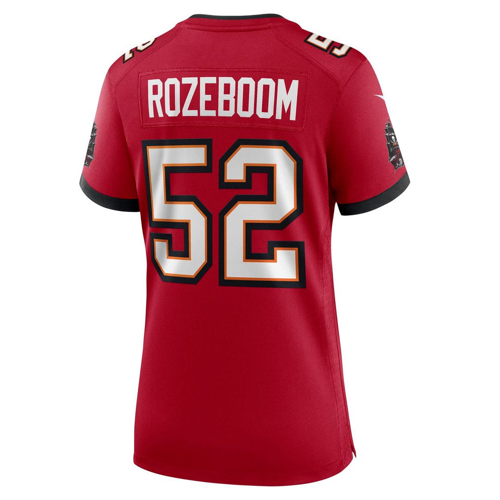 Christian Rozeboom Tampa Bay Buccaneers Nike Women's Team Game Jersey - Red