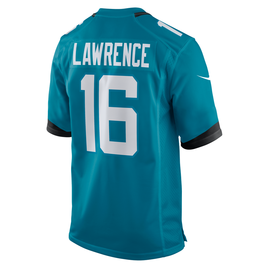 Trevor Lawrence Jacksonville Jaguars Nike Home Game Jersey - Teal