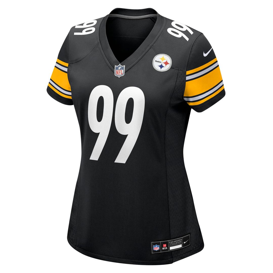 Derrick Harmon Pittsburgh Steelers Nike Women's Team Game Jersey -  Black