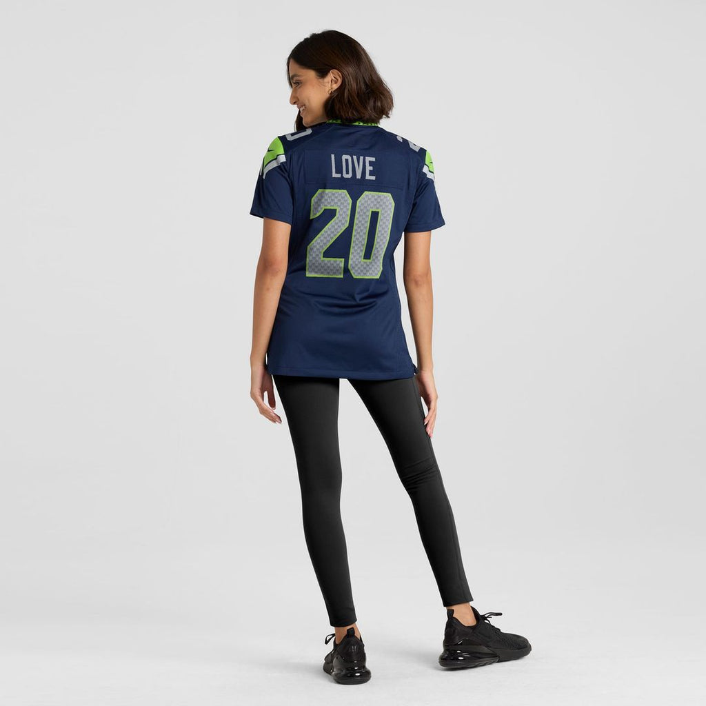Julian Love Seattle Seahawks Nike Women's Throwback Player Game Jersey - Royal