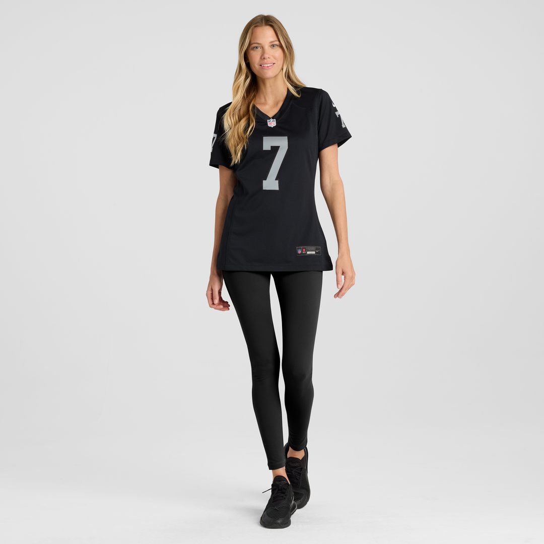 Quay Walker Las Vegas Raiders Nike Women's Team Game Jersey -  Black