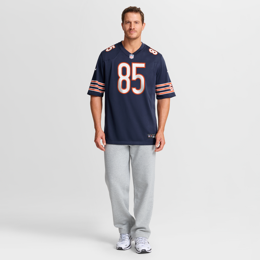 Cole Kmet Chicago Bears Nike Player Game Jersey - Navy