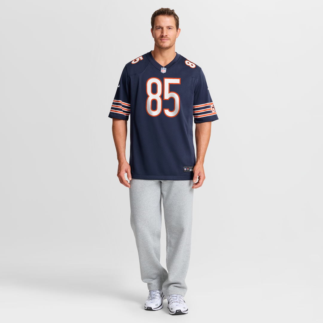 Cole Kmet Chicago Bears Nike Player Game Jersey - Navy