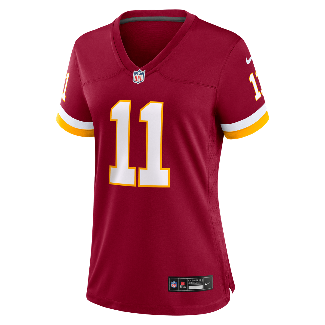 Luke McCaffrey Washington Commanders Nike Women's Game Super Bowl Era Jersey - White