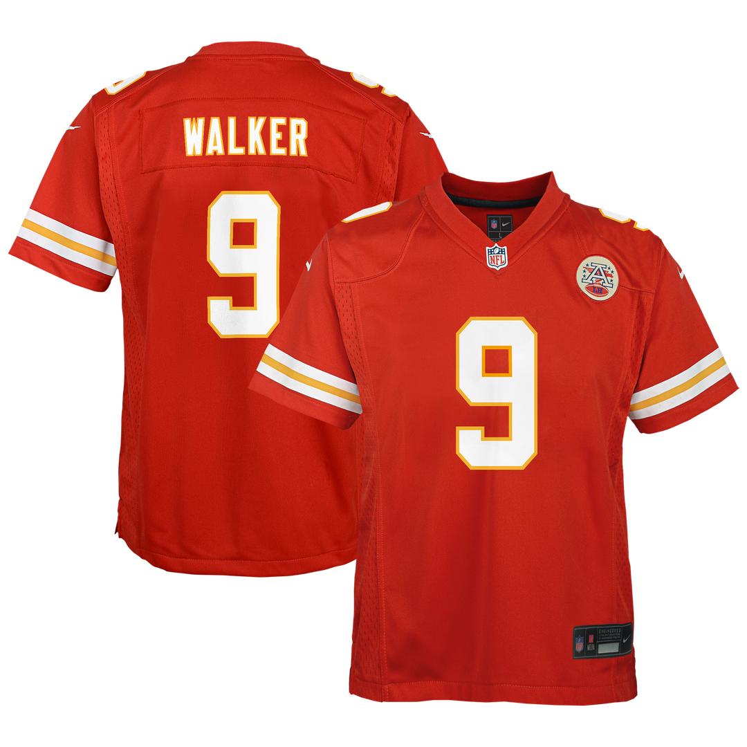 Kenneth Walker III Kansas City Chiefs Nike Youth Game Jersey - Red