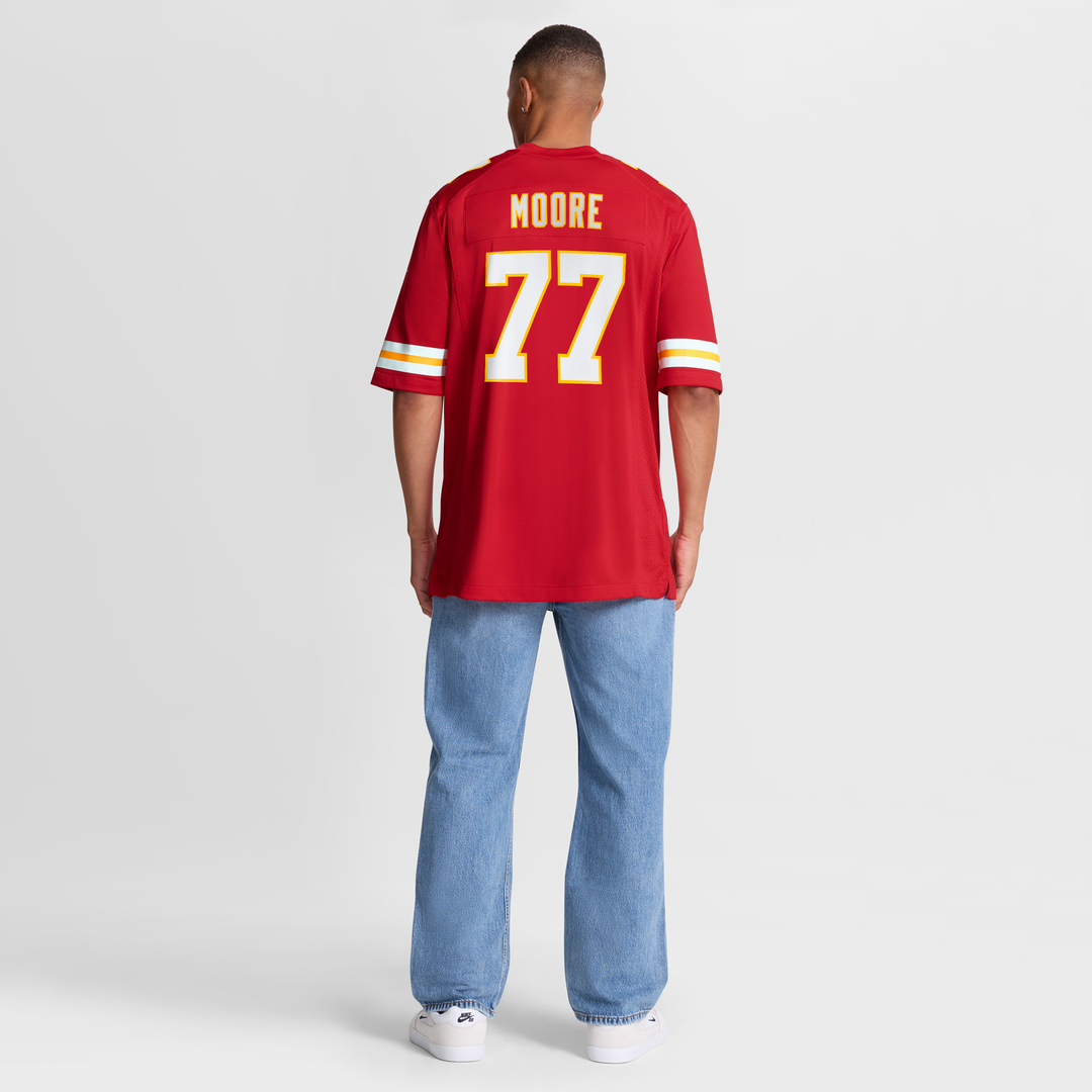 Jaylon Moore Kansas City Chiefs Nike Team Game Jersey -  Red