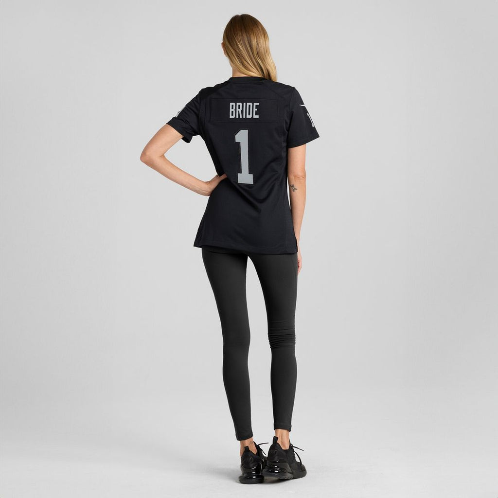 Number 1 Bride Las Vegas Raiders Nike Women's Game Jersey - Black