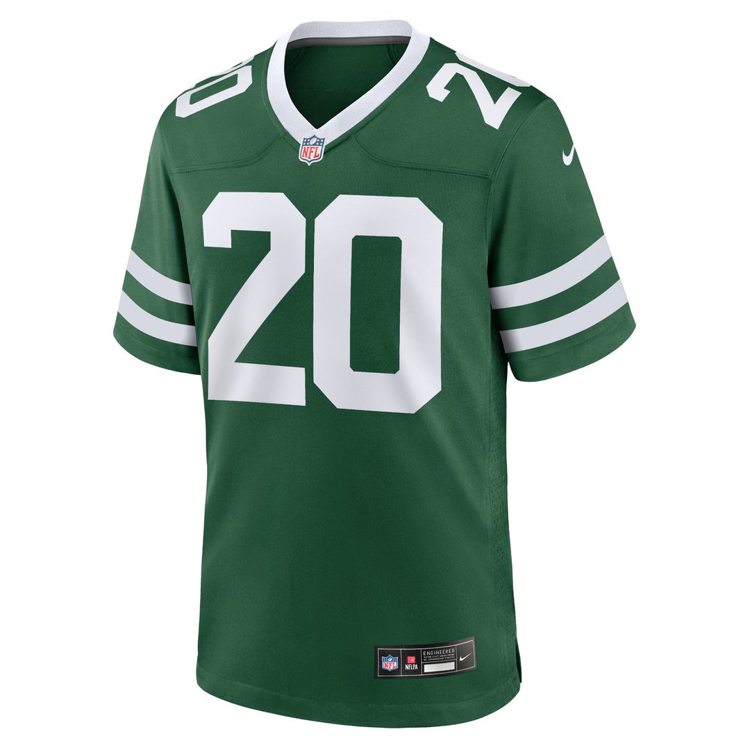 Breece Hall New York Jets Nike Alternate Game Jersey - Legacy Black