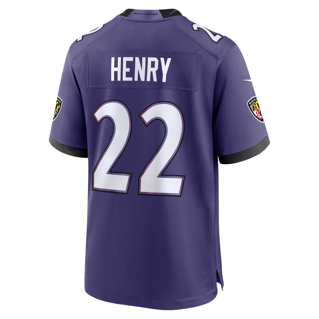 Derrick Henry Baltimore Ravens Nike Team Game Jersey - Purple