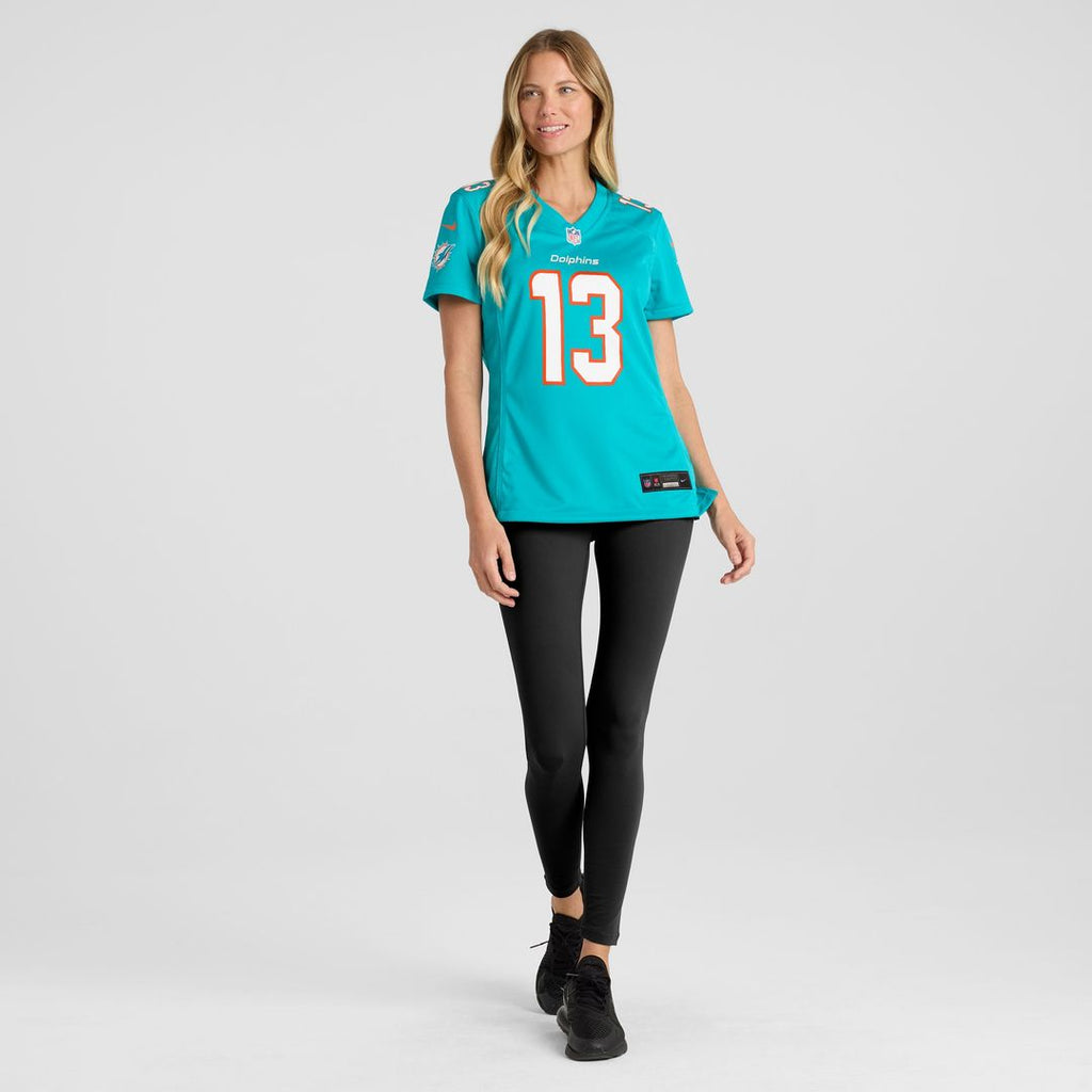 Dan Marino Miami Dolphins Nike Women's Game Retired Player Jersey - Aqua