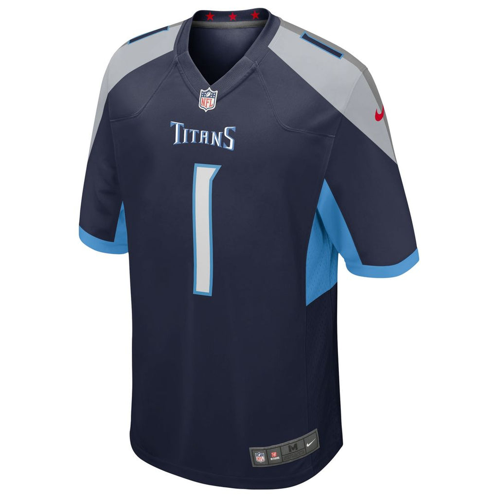 Cameron Ward Tennessee Titans Nike Team Game Jersey - Light Blue