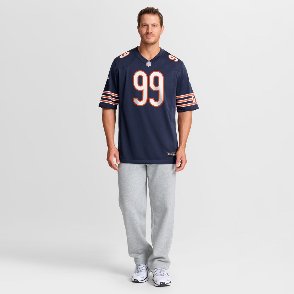 Gervon Dexter Sr Chicago Bears Nike Team Game Jersey -  Navy