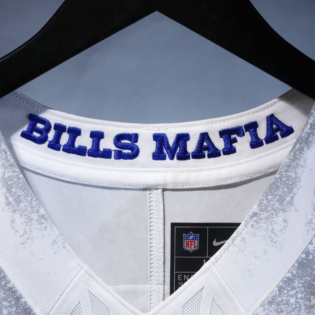 Josh Allen Buffalo Bills Nike 2025 Rivalries Collection Stitched Limited Jersey - White