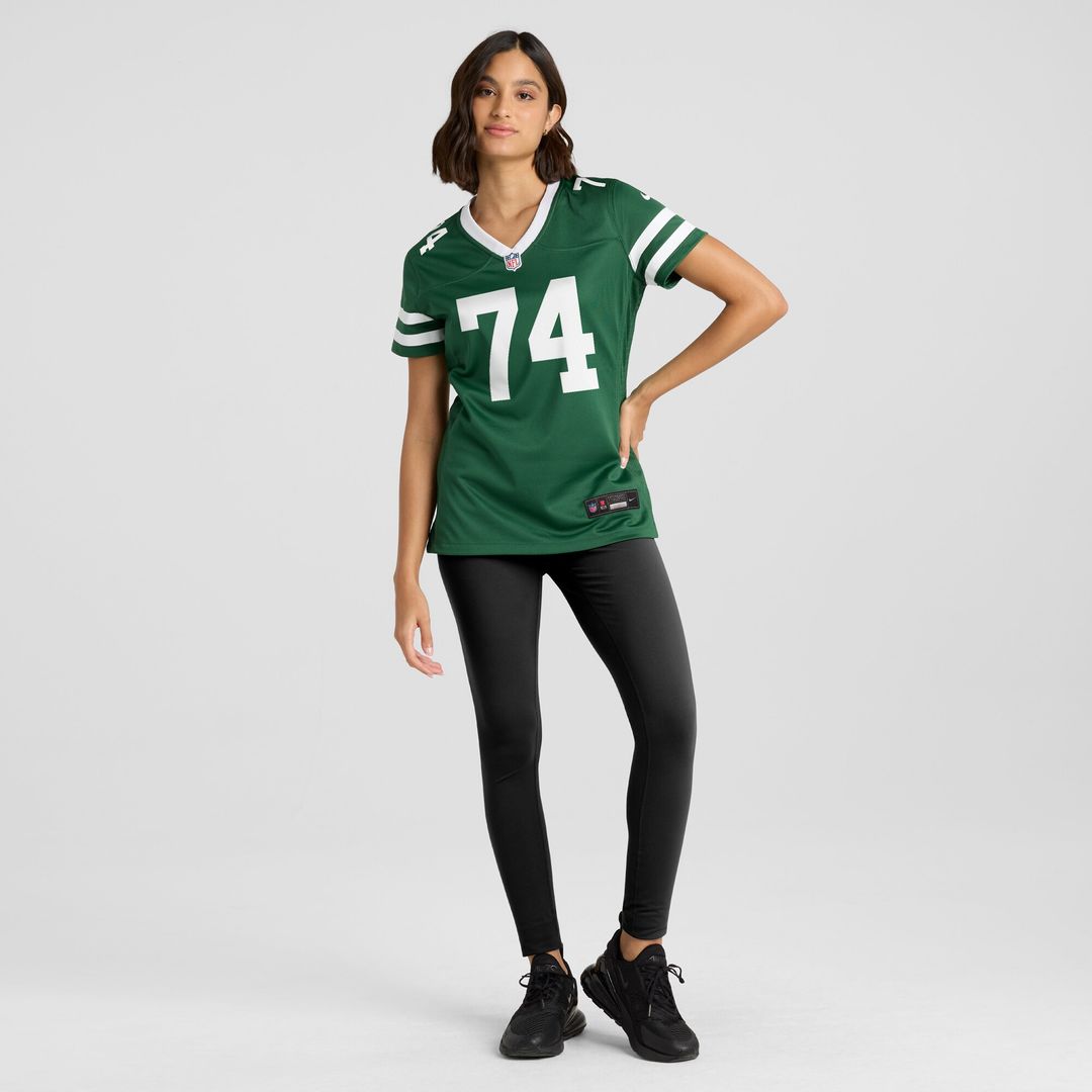 Olu Fashanu New York Jets Nike Women's Game Jersey - Legacy Green