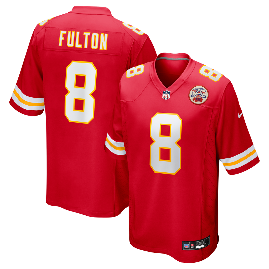 Kristian Fulton Kansas City Chiefs Nike Team Game Jersey -  Red