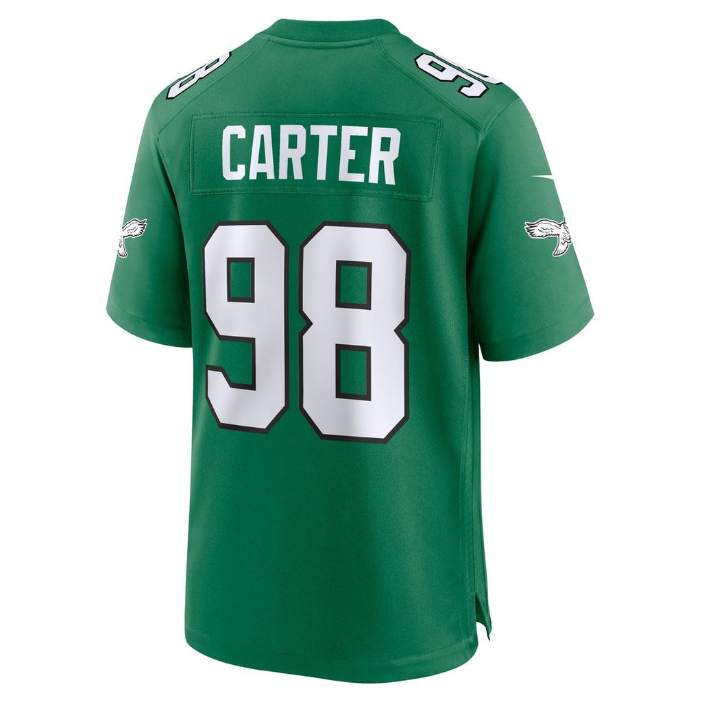 Jalen Carter Philadelphia Eagles Nike Alternate Game Player Jersey - Black