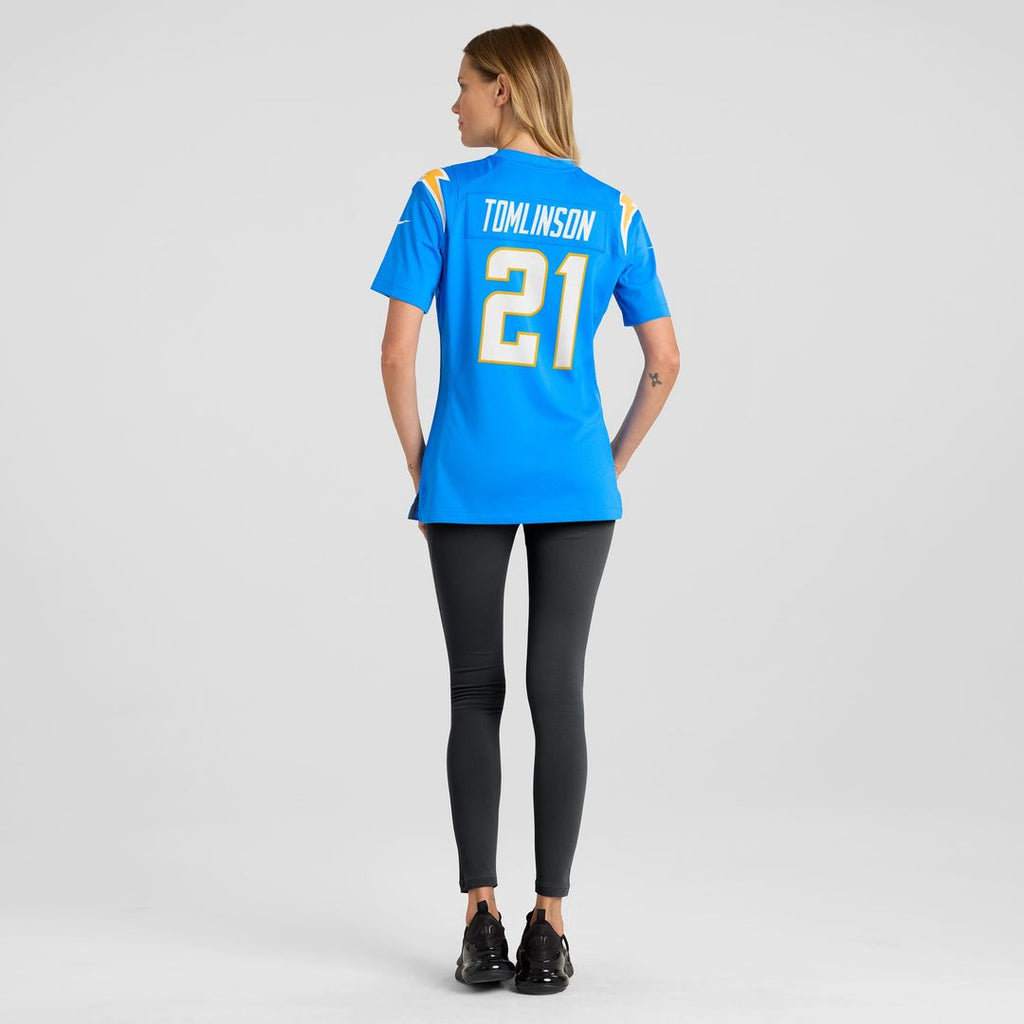 LaDainian Tomlinson Los Angeles Chargers Nike Women's Game Retired Player Jersey - Powder Blue