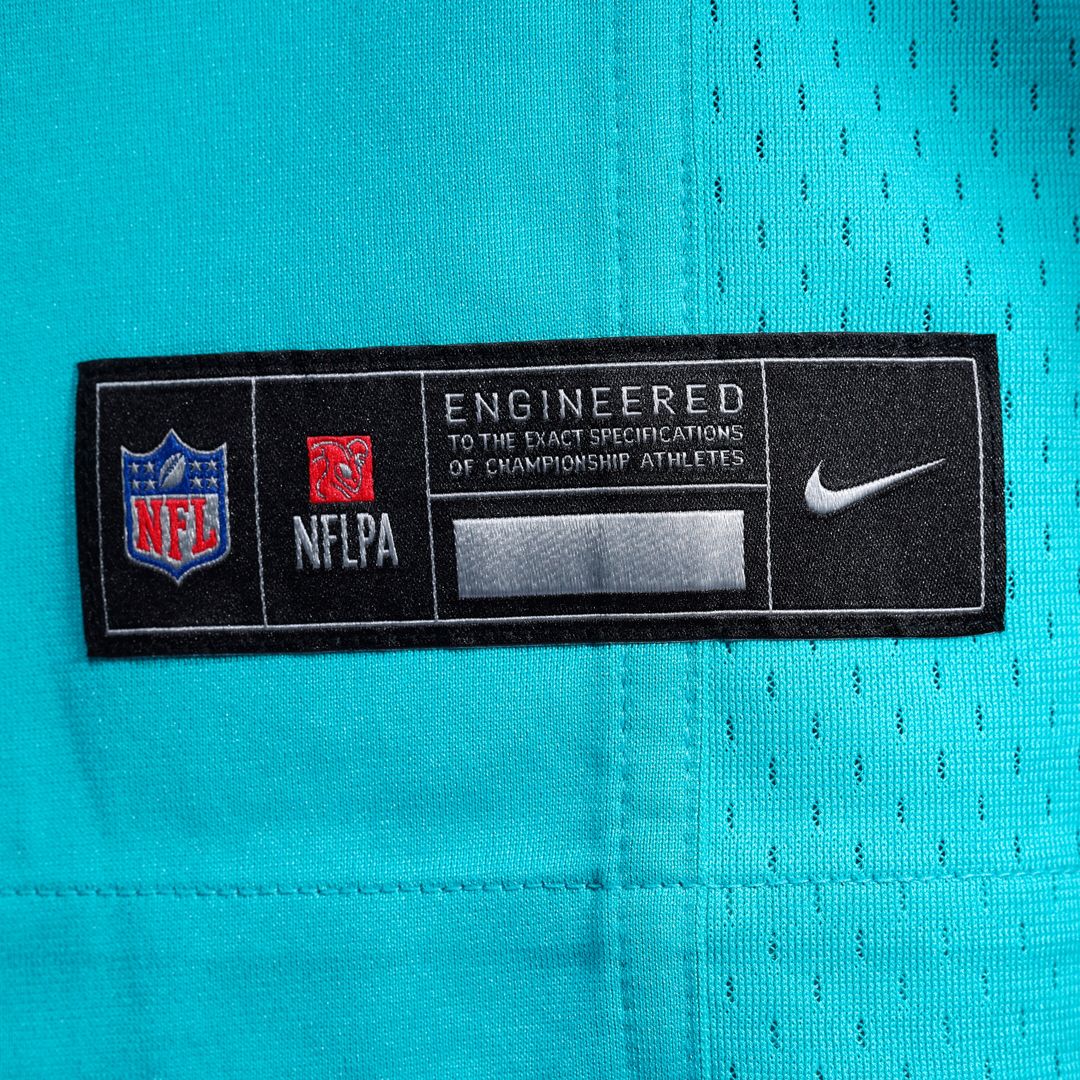Chop Robinson Miami Dolphins Nike  Game Jersey -  Aqua