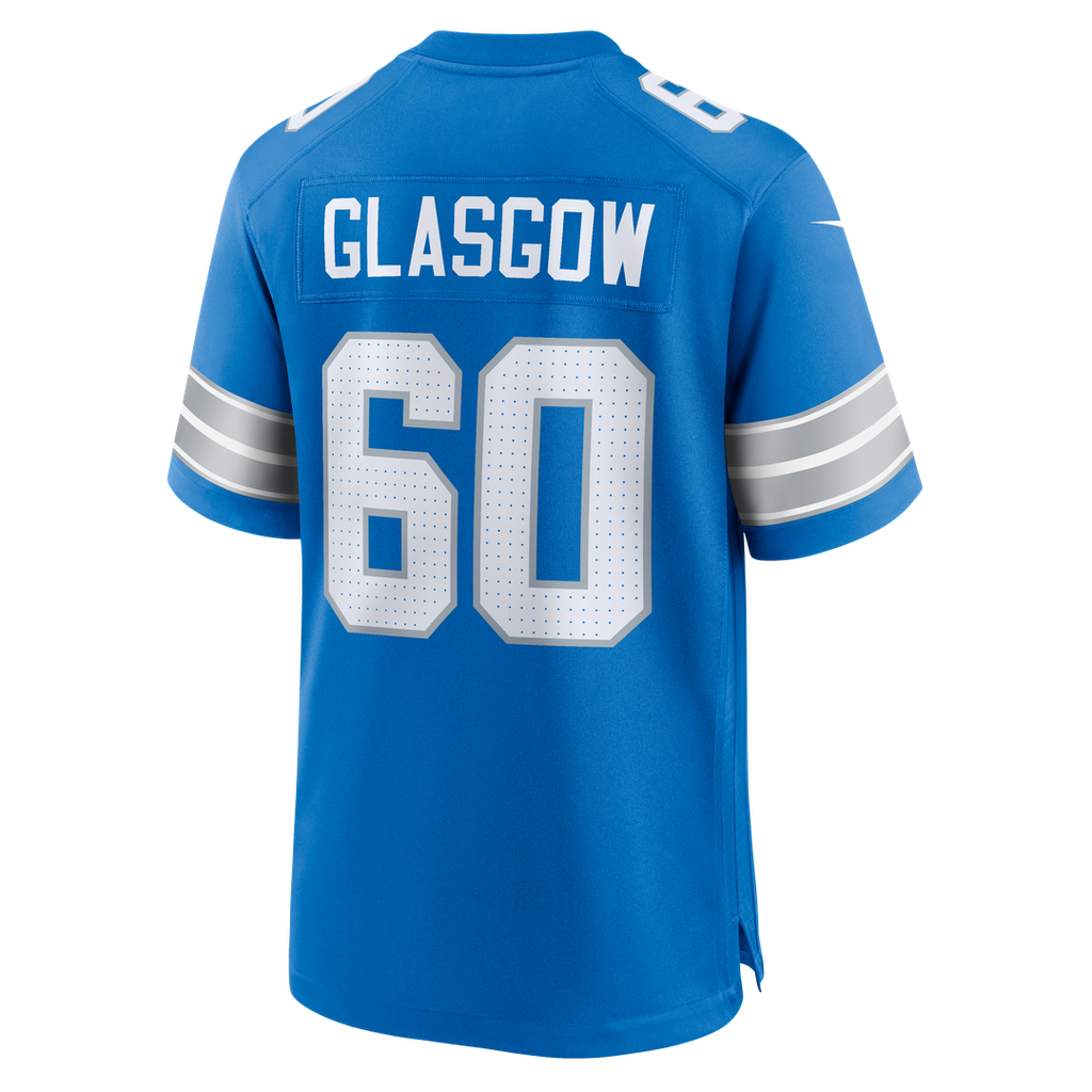 Graham Glasgow Detroit Lions Nike Team Game Jersey -  Blue