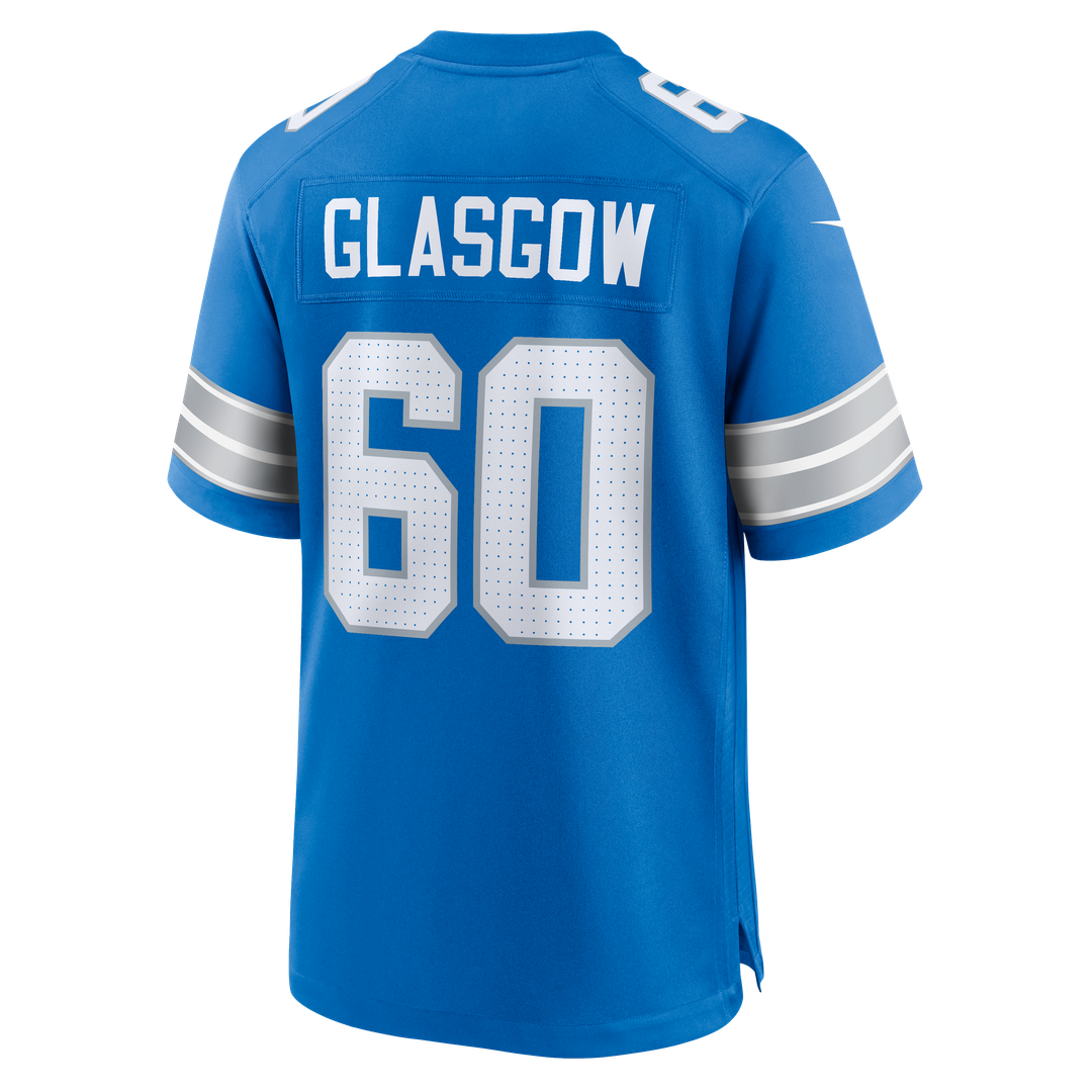 Graham Glasgow Detroit Lions Nike Team Game Jersey -  Blue