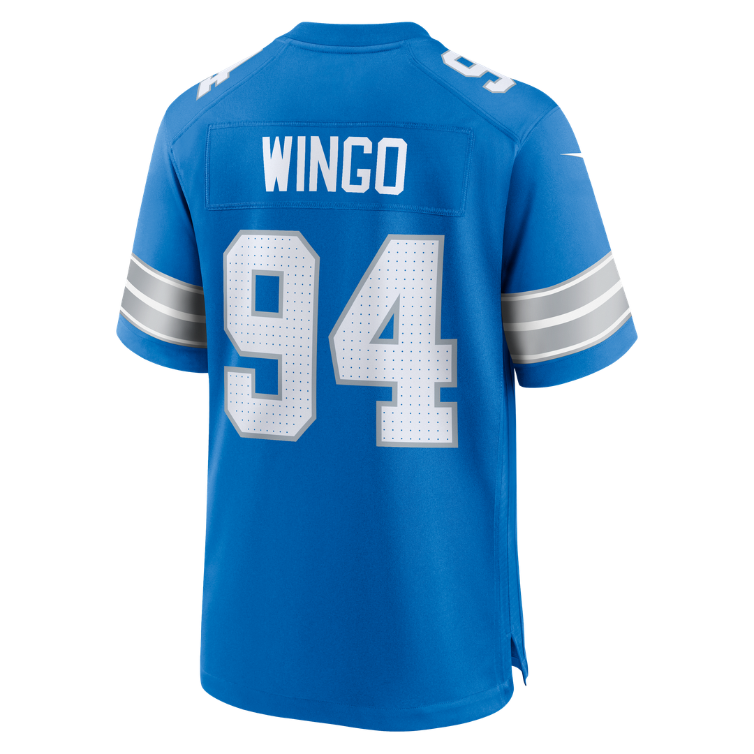 Mekhi Wingo Detroit Lions Nike Team Game Jersey -  Blue