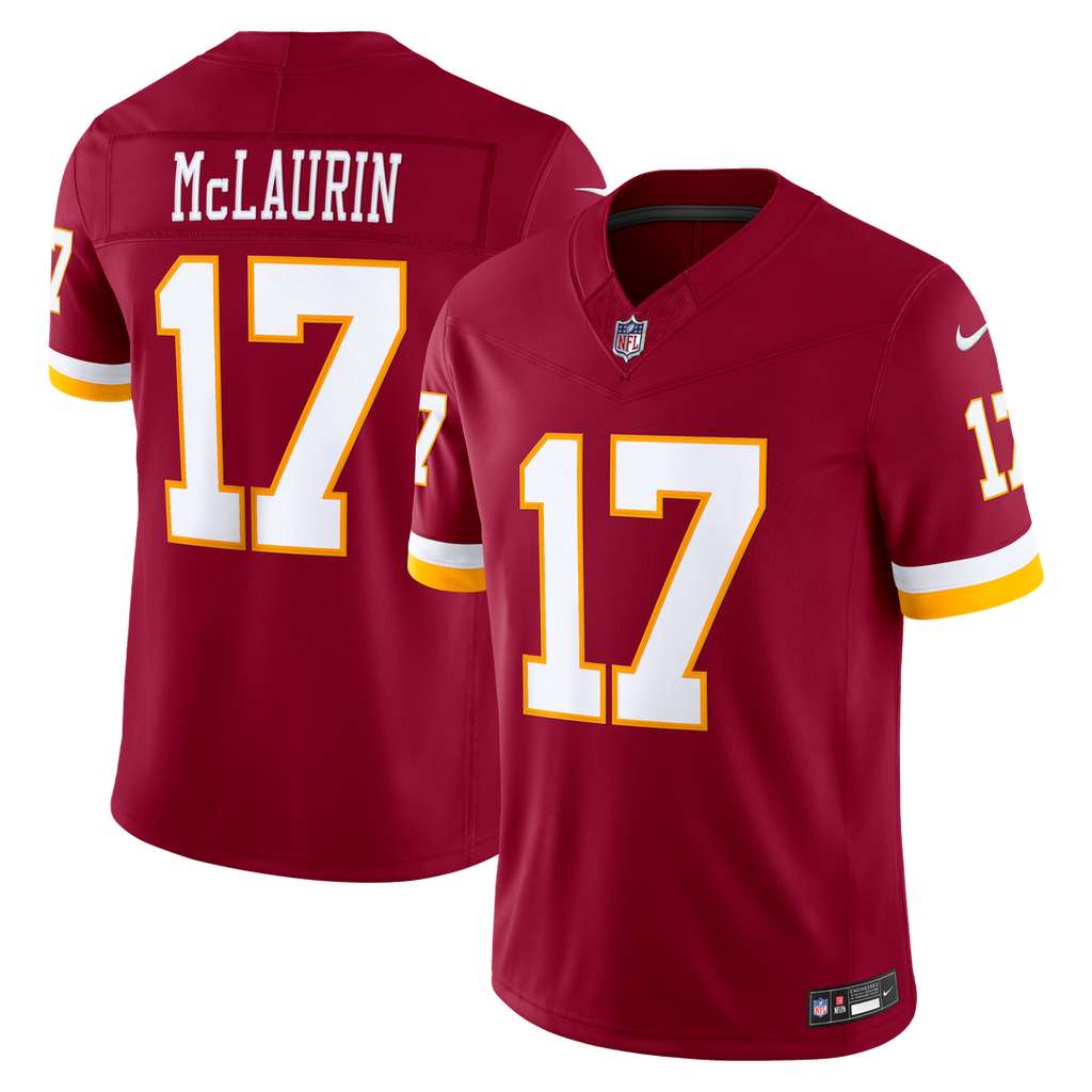 Terry McLaurin Washington Commanders Nike Vapor F.U.S.E. Stitched Limited Jersey - Burgundy