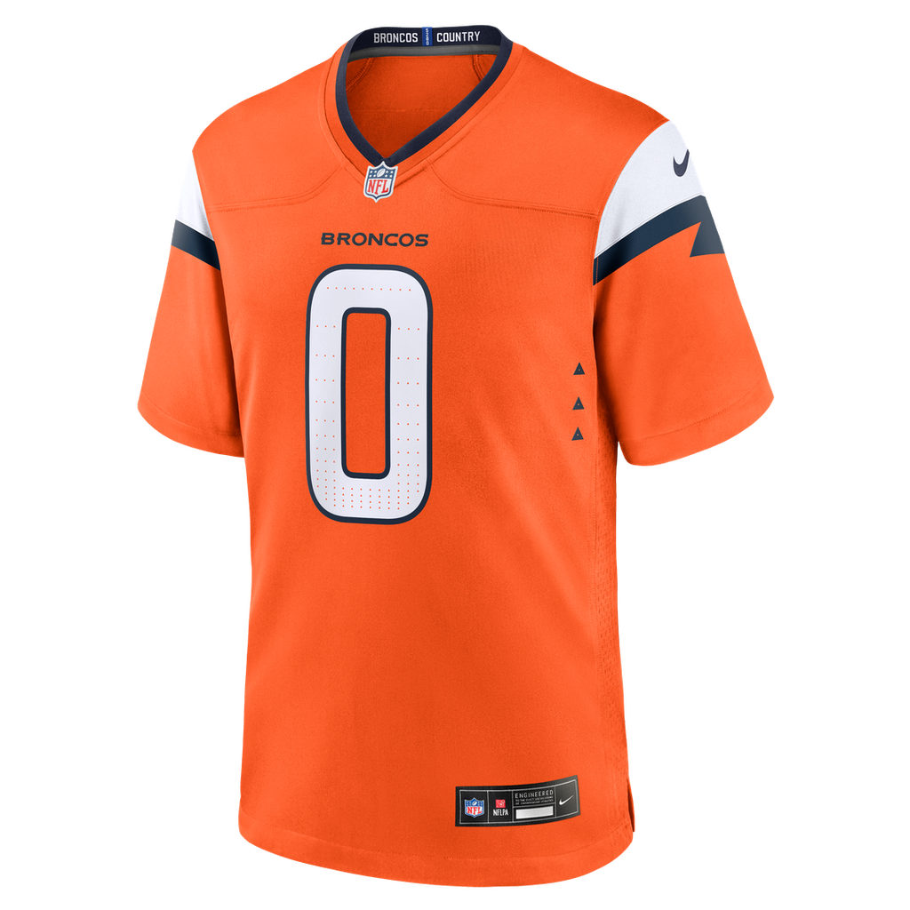 Jonathon Cooper Denver Broncos Nike Team Game Jersey -  Orange