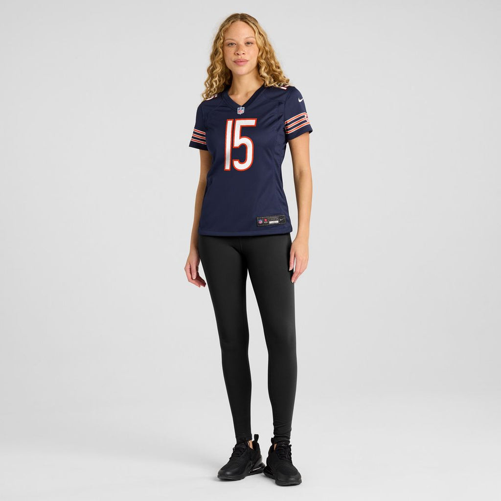 Rome Odunze Chicago Bears Nike Women's Game Jersey -  Navy