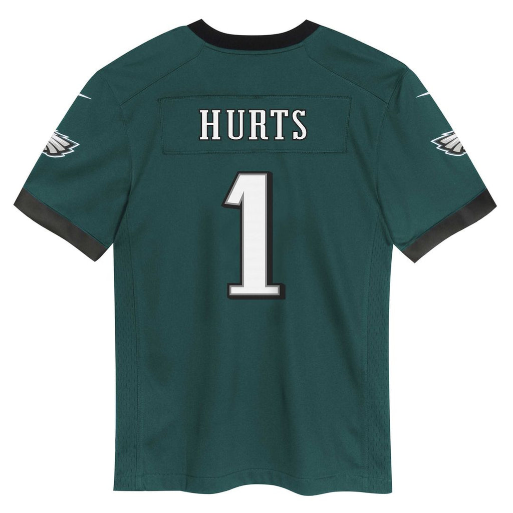 Jalen Hurts Philadelphia Eagles Nike Preschool Team Game Jersey - Midnight Green