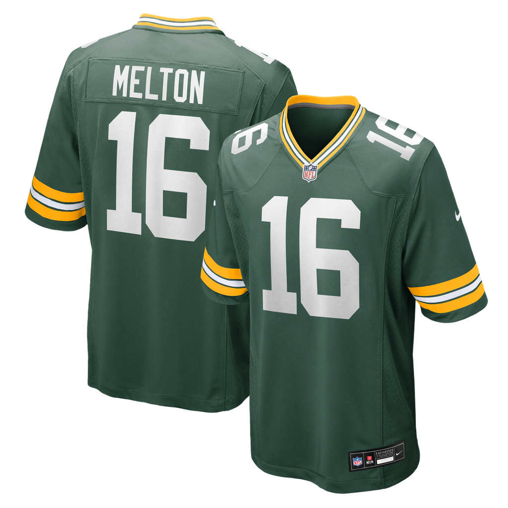 Bo Melton Green Bay Packers Nike Team Game Jersey -  Green