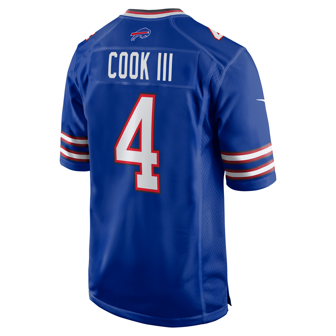 James Cook III Buffalo Bills Nike Team Game Jersey -  Royal