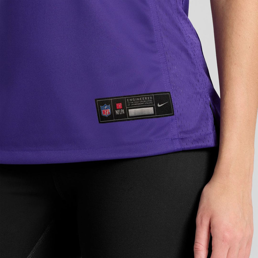 Donovan Jackson Minnesota Vikings Nike Women's Team Game Jersey -  Purple